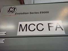 GE Evolution Series E9000 Motor Control with (6) Verticals