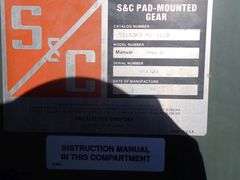 S&C 25KV Pad-Mount Switch