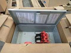 Lot of (2) Eaton 30A Heavy Duty Safety Switches and Lighting Contactor