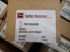 Lot of (30) Cutler Hammer 20A Industrial Circuit Breakers