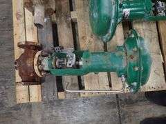 Lot of (4) Fisher Valves with Actuators