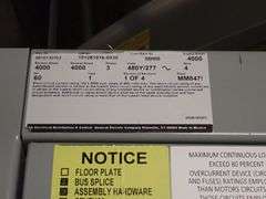 GE Spectra Series 4000A Switchboard