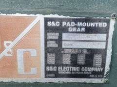 S&C 15KV Pad-Mount Switch