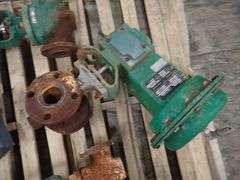 Lot of (4) Fisher Valves with Actuators