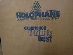 Lot of (9) Holophane LED Petrolux Light Fixtures