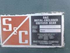S&C 13.8KV Pad-Mount Switch