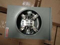 Lot of (15) Eaton Enclosed 125A Meter Sockets