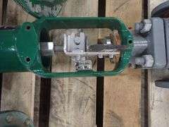 Lot of (4) Fisher Valves with Actuators