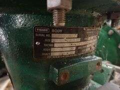 Lot of (4) Fisher Valves with Actuators