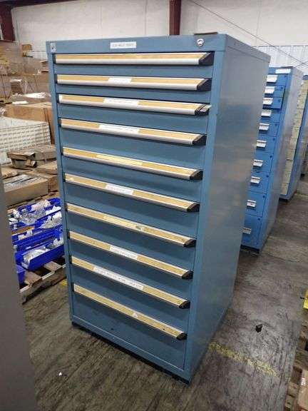 Rousseau 10-Drawer Cabinet with Allen Bradley Electrical Components