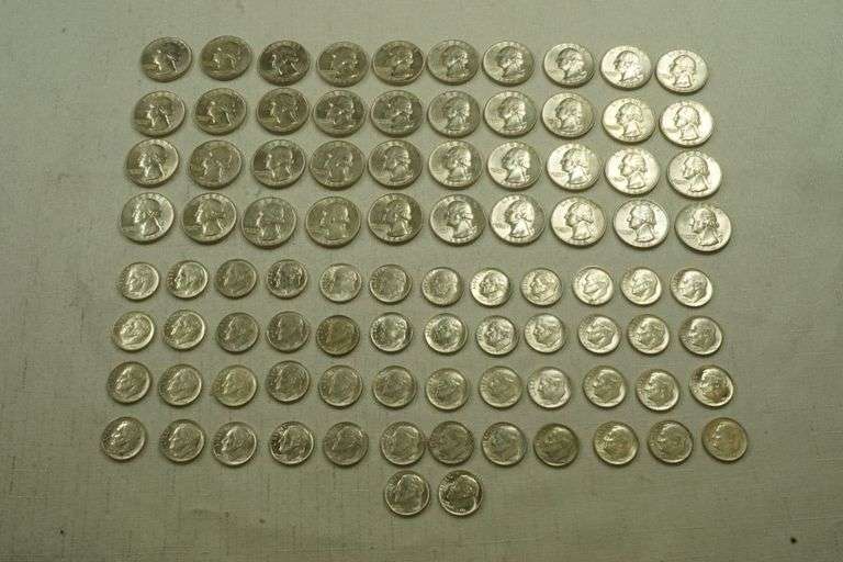 Lot of Assorted Silver Currency
