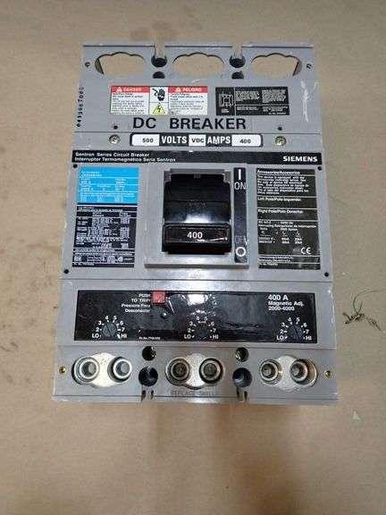 Siemens Sentron 400A Circuit Breaker