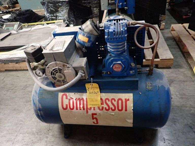 Jenny 2 HP Air Compressor Pump Assembly