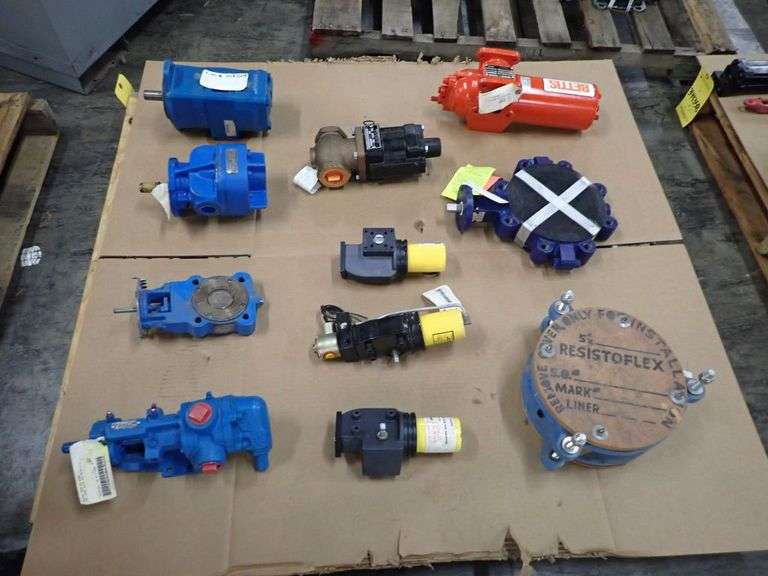 Lot of Assorted Industrial Valves and Pumps