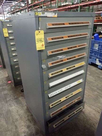Vidmar 10-Drawer Tool Cabinet
