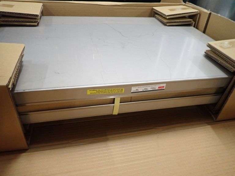 Lot of (2) Dayton Stainless Steel Service Carts