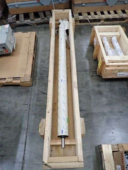 Lot of (4) Assorted Industrial Rollers