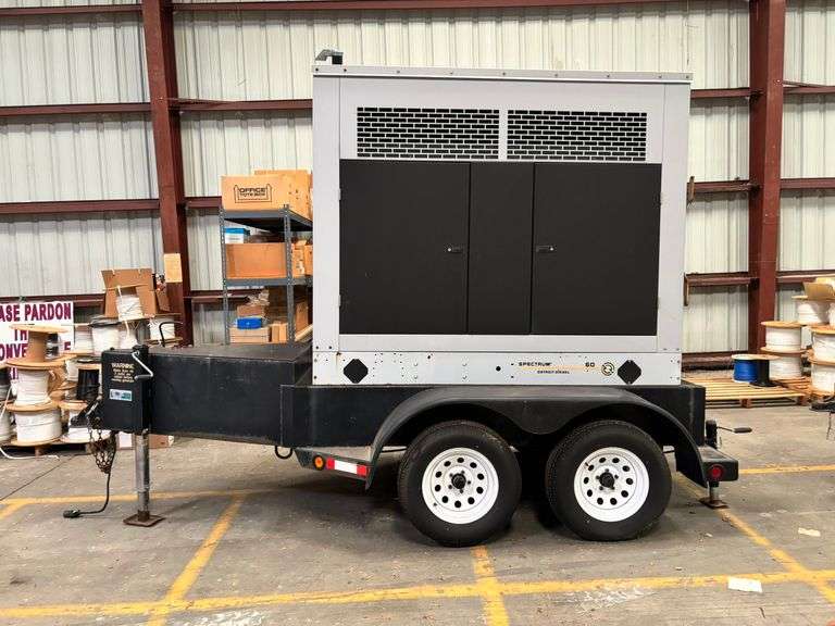Lumberton, NC - No Title - 2002 Spectrum 60 kW Towable Diesel Generator