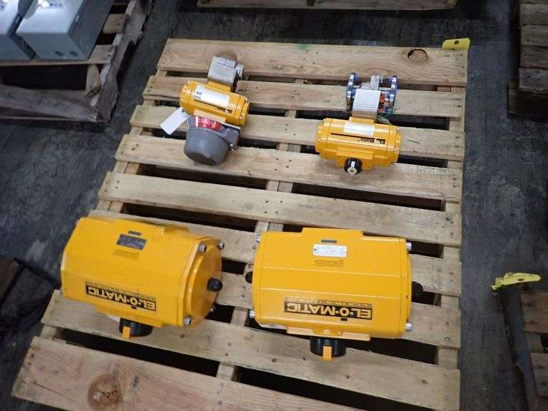 Lot of Assorted Valves and Actuators