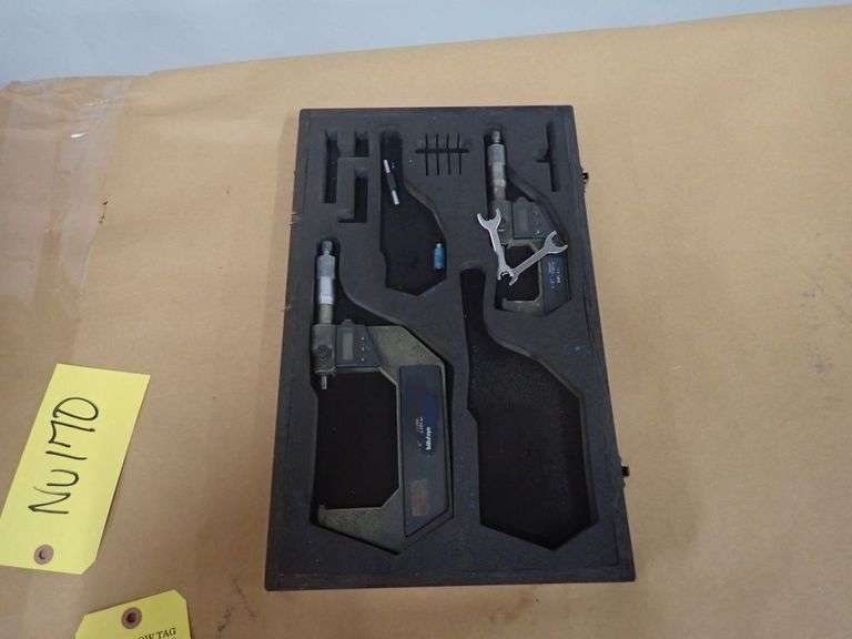 Lot of (2) Mitutoyo Micrometers