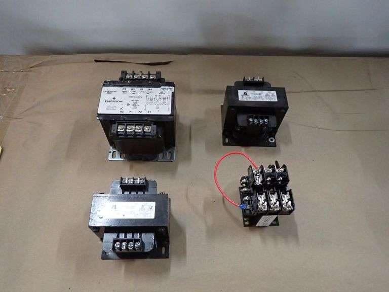 Lot of (4) Control Transformers