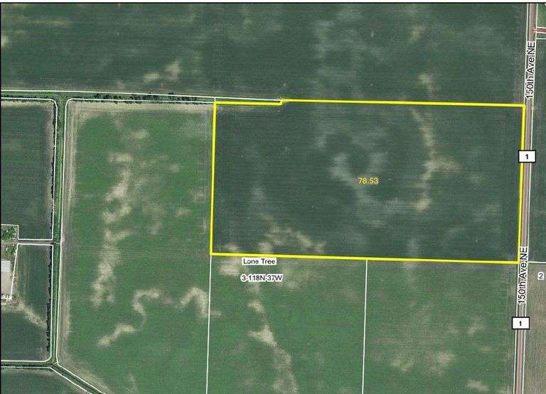 80.62 DEEDED ACRES, SECTION 3 LONE TREE TWP CHIPPEWA COUNTY MN Ziemer