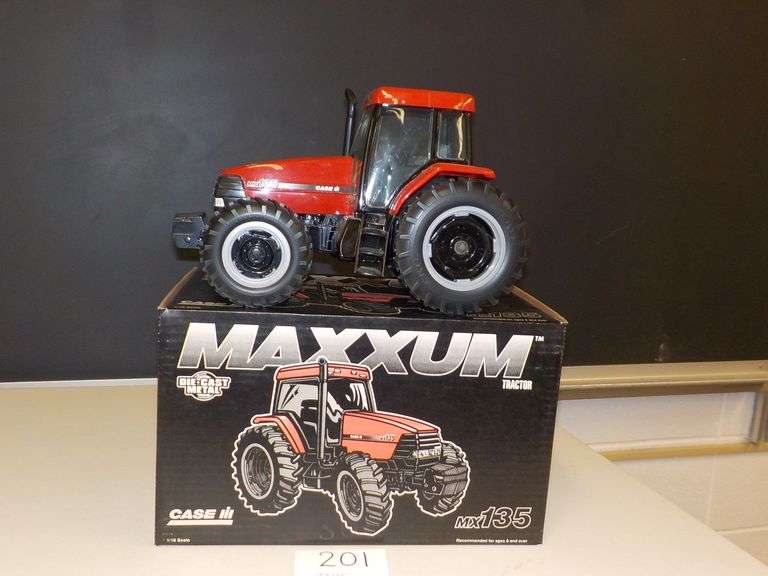 CASE IH MX 135 TRACTOR DIE CAST METAL 1/16 NIB