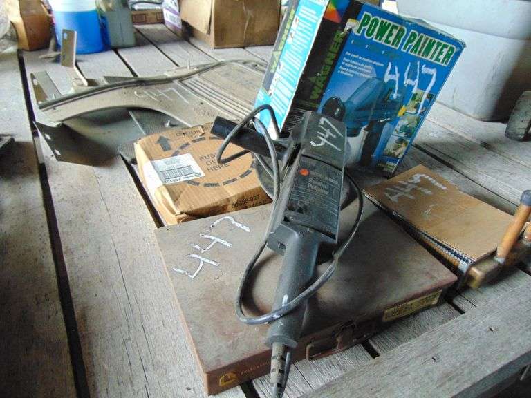 POWER PAINTER, ELECTRIC POLISHER, MUD FLAPS