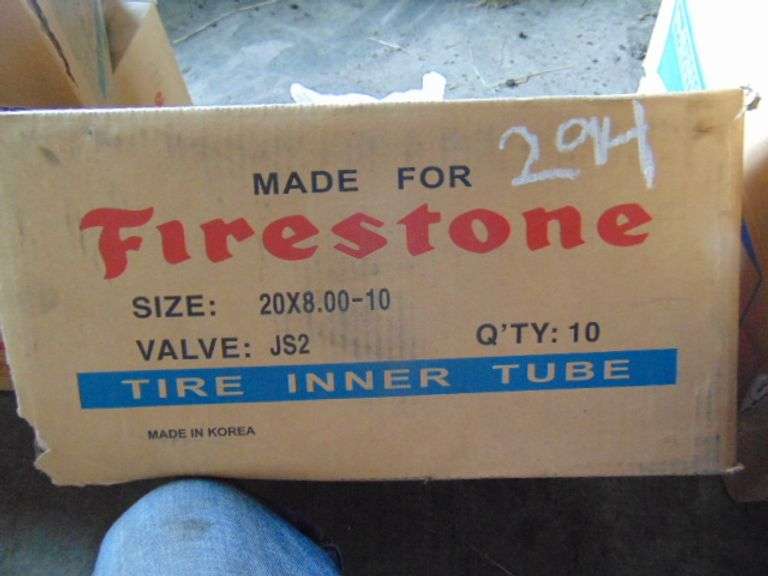 20X8-10 FIRESTONE TIRE TUBES NEW