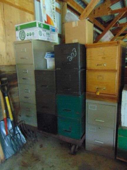 FILING CABINETS W CONTENTS
