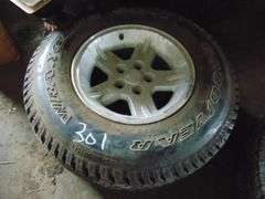 GOODYEAR 30X9.50R15LT 5 BOLT JEEP RIM