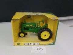 JOHN DEERE GENERAL PURPOSE TRACTOR DIE CAST METAL 1/16 NIB