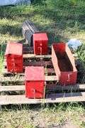 (4) MCCORMICK DEERING BATTERY BOXES