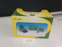 JOHN DEERE GENERAL PURPOSE TRACTOR DIE CAST METAL 1/16 NIB