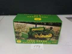 JOHN DEERE 430 CRAWLER BLADE DIE CAST 1/16 WITH 1/64 GOLD PLATED CRAWLER NIB