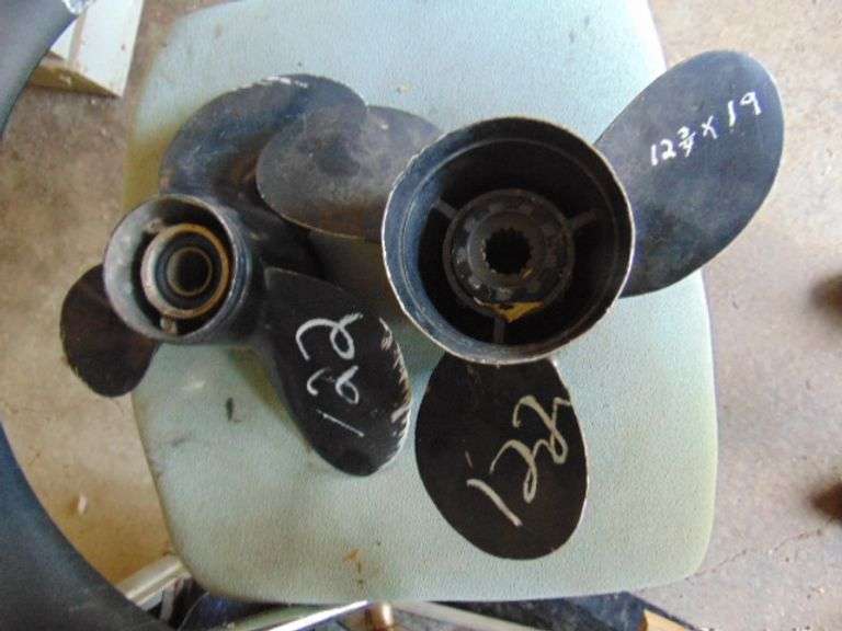 2 BOAT PROPS - Ziemer Hilbrands Auctions