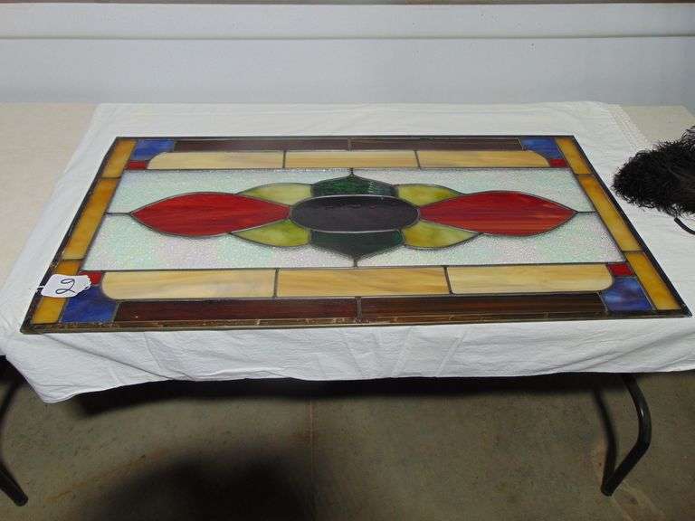 STAIN GLASS WALL HANG