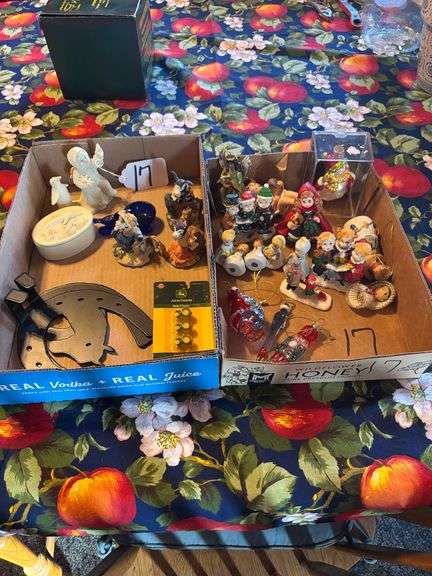 SNOWBABIES, COWS, XMAS FIGURES