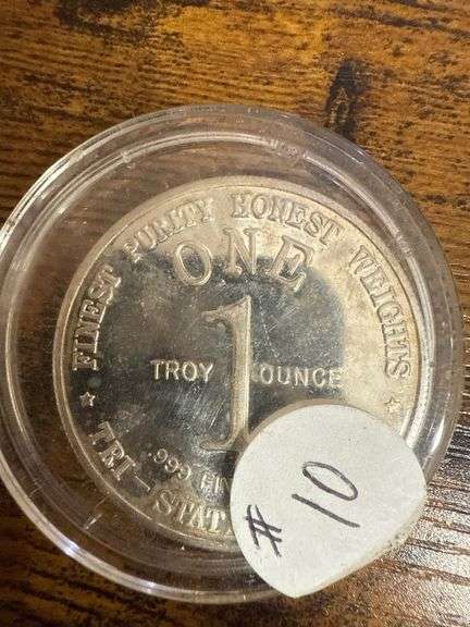 1 oz Silver Rd.1976 “God Bless America”