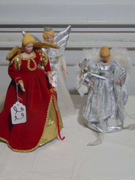 3 ANGEL TREE TOPPERS