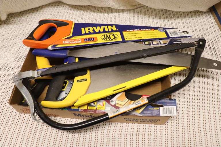 ASSORTED HAND SAWS