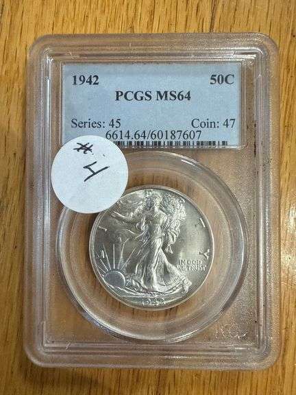 1942 WL .50 MS64 PCGS