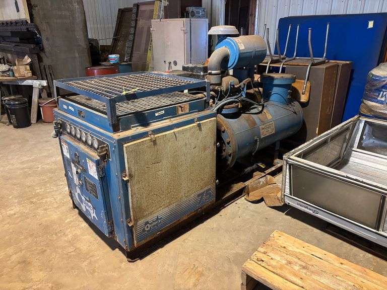 QUINCY HORIZONTAL 240/480 3 PHASE AIR COMPRESSOR - Ziemer