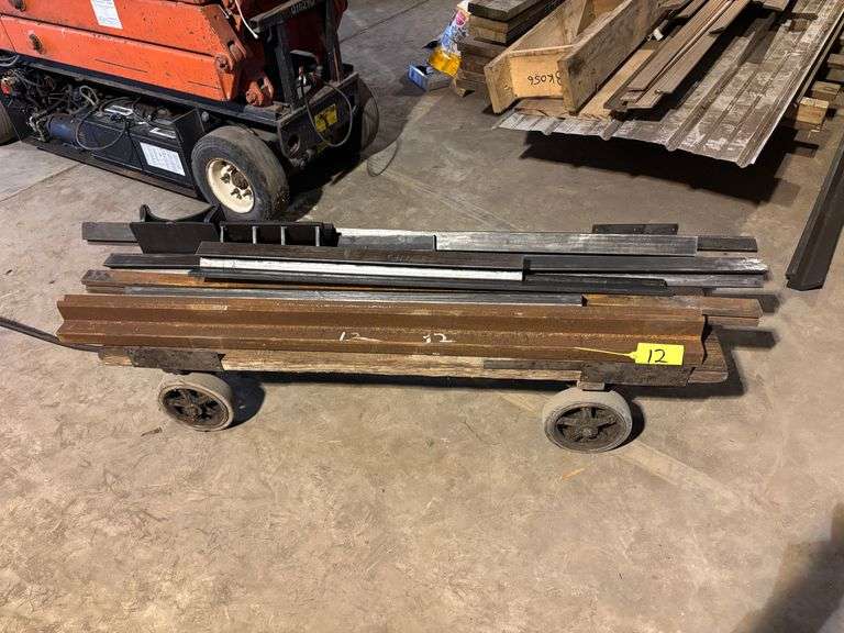 PRESS BRAKE DIES AND CART