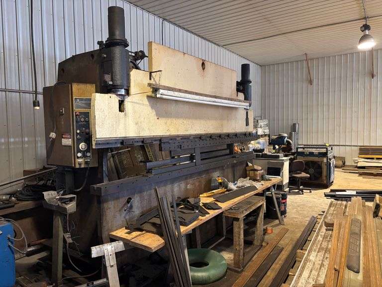 SAFAN 12FT INDUSTRIAL BRAKE, 80 TON, 15HP, 3 PHASE