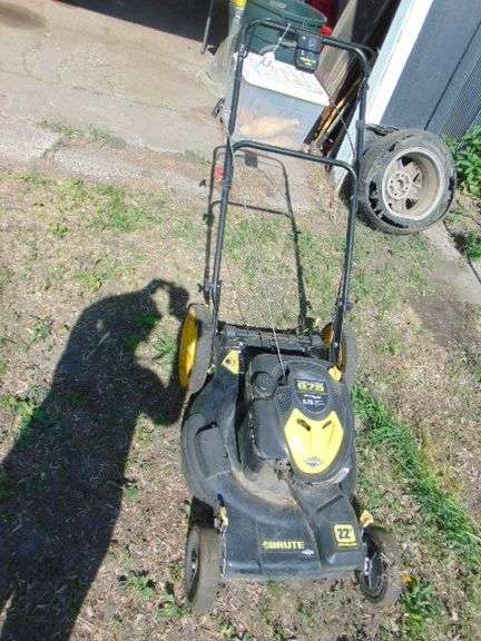 BRUTE 22" SELF PROPELLED PUSH MOWER NEEDS CARB CLEANING