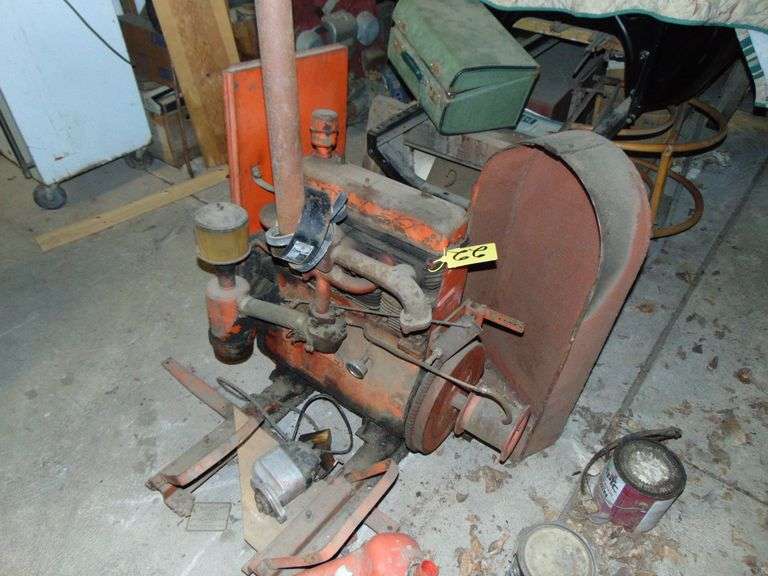 AIR COOLED CASE COMBINE ENGINE