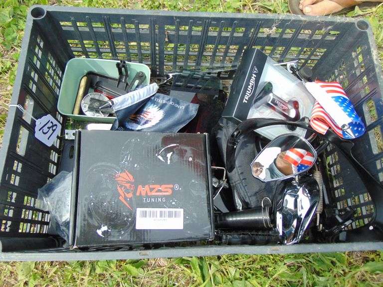 TOTE HARLEY ACC, MIRROR, FLAG HOLDER, REFLECTORS