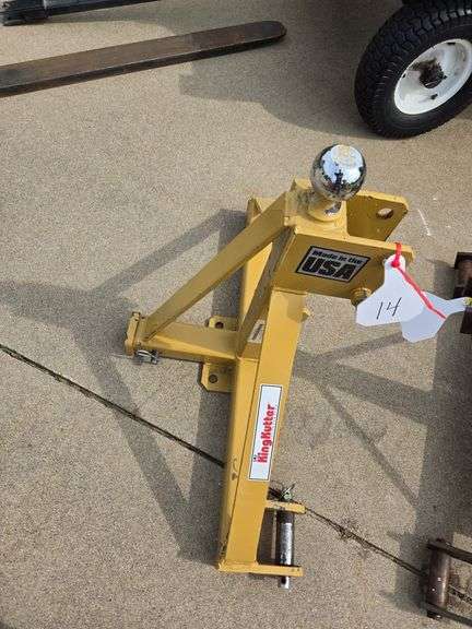 KING KUTTER USA 3PT RECEIVER HITCH TRAILER MOVER