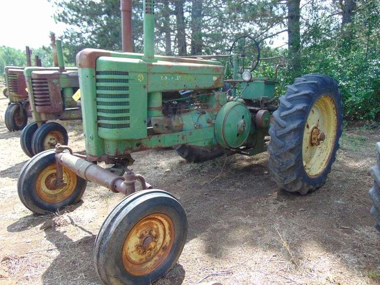 JD STYLED GW W/F ROCK SHAFT GAS MANIFOLD WATER PUMP WILL RUN SERIAL # 55152